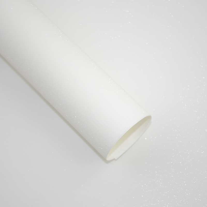 Пленка матовая "Шелк" 60cm*5m. белая 111
