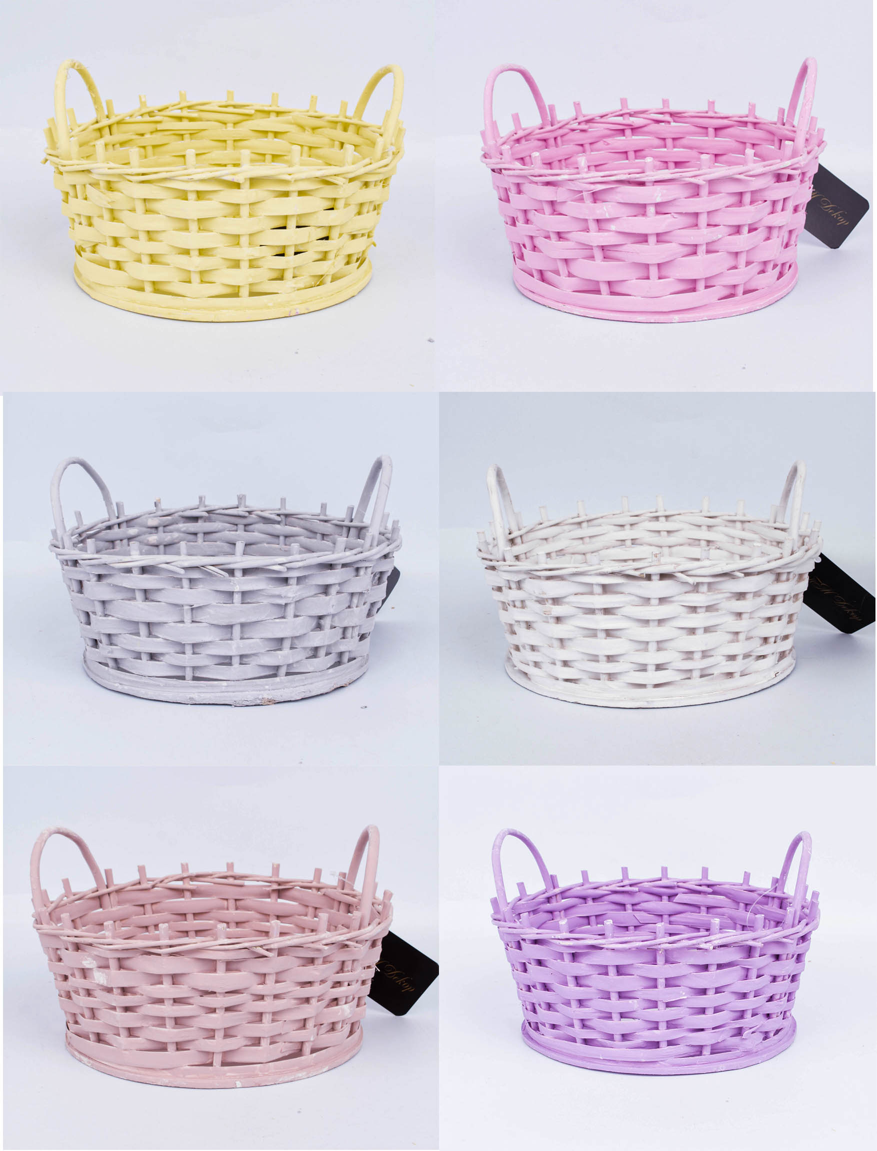 Корзина из Ивы цвет МИКС 22*11.5 см