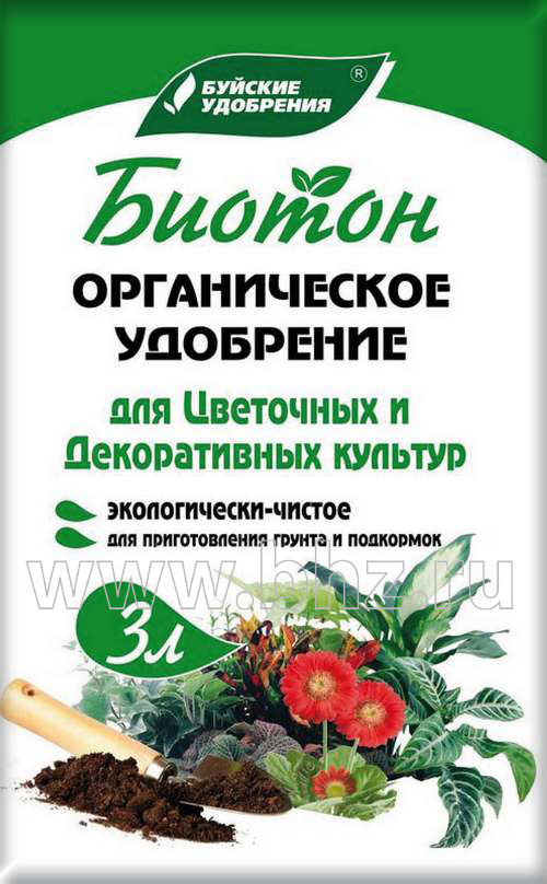 "Биотон" для цветочных и декоративных культур