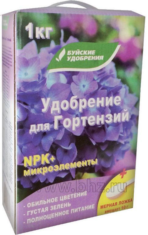 Удобрение "Для гортензий"