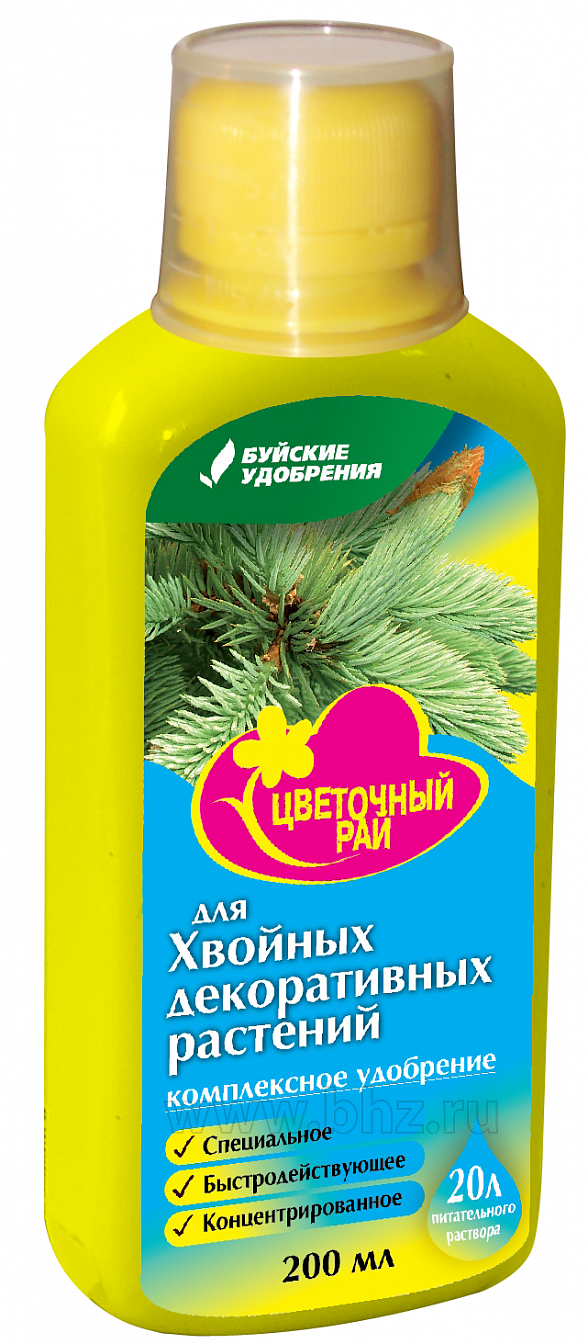 ЖКУ "Цветочный рай" для декоративных хвойных растений