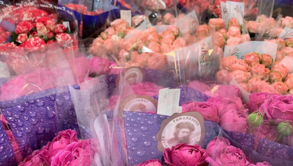 ​Хризантема от 23,87 ₽ , Rosa MIX KE 35 cm 19,87 ₽, 40 cm 26,87 ₽