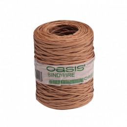Проволока в бумажной оплетке Oasis 205 м х 0.4 mm. натуральная