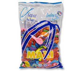 Шар (10/25 см) Пастель Ассорти MAXI 500шт GEMAR