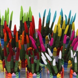 Сансевиерия Бархатное Прикосновение В Керамике # ( Sansevieria Velvet Touch In Ceramic # ) W 6 см H